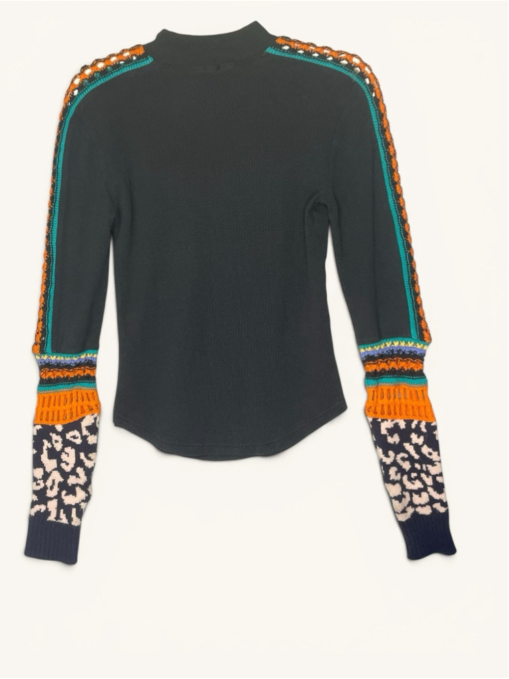 Free People Waffle Knit ThermalWhimsigoth Grunge Sm/Md Crochet Boho Witchy